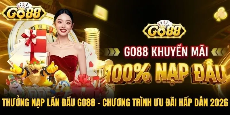 Thưởng Nạp Lần Đầu Go88 - Chương Trình Ưu Đãi Hấp Dẫn 2026